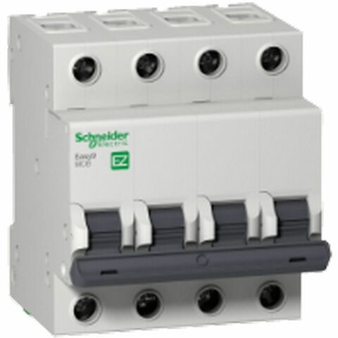 SCHNEIDER EZ9F43425 EASY9 SERİSİ C TİPİ 4X25A OTOMATİK SİGORTA