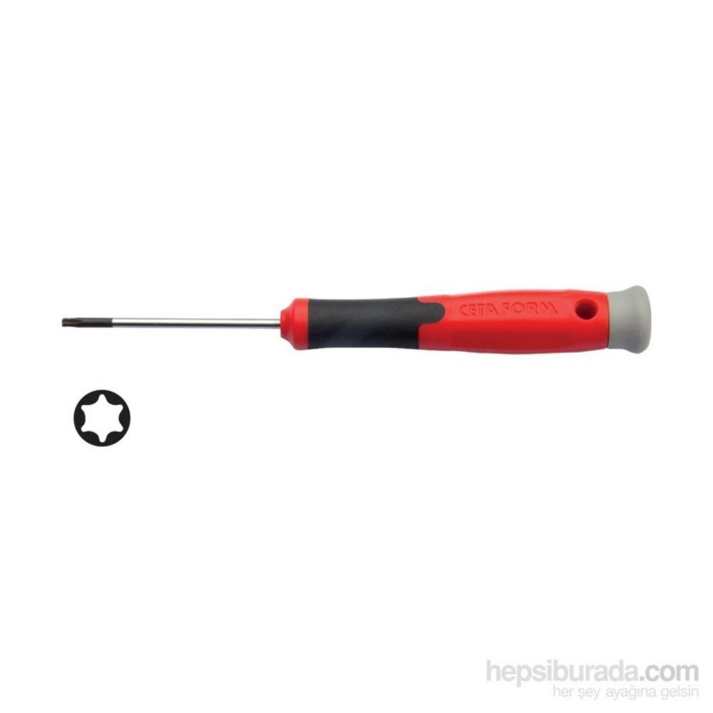 CETAFORM H04-08-040 C-TRONIC TORX UÇLU ELEKTRONİKÇİ TORNAVİDA-T8-CETAF TORNAVİDA