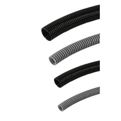 MUTLUSAN Ø7 POLYPROPILEN SPİRAL BORU (SİYAH) (100 METRE)