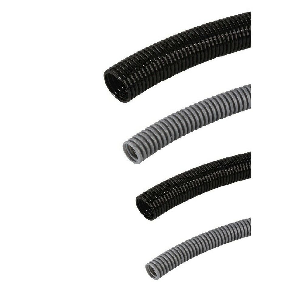 MUTLUSAN Ø14 POLYPROPILEN SPİRAL BORU(SİYAH) (100 METRE)