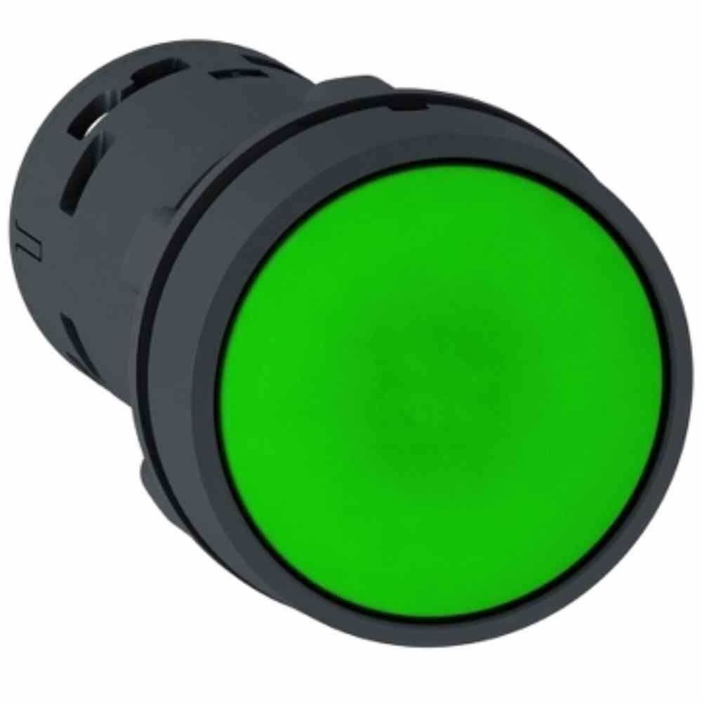 SCHNEIDER 22 MM YEŞİL YAYLI 1NA BUTON PLASTİK SERİ 3606480470011