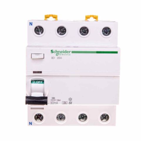 SCHNEIDER A9R61425 4X25A 30MA SI TİP İID KAÇAK AKIM KORUMA RÖLESİ 3606480089572