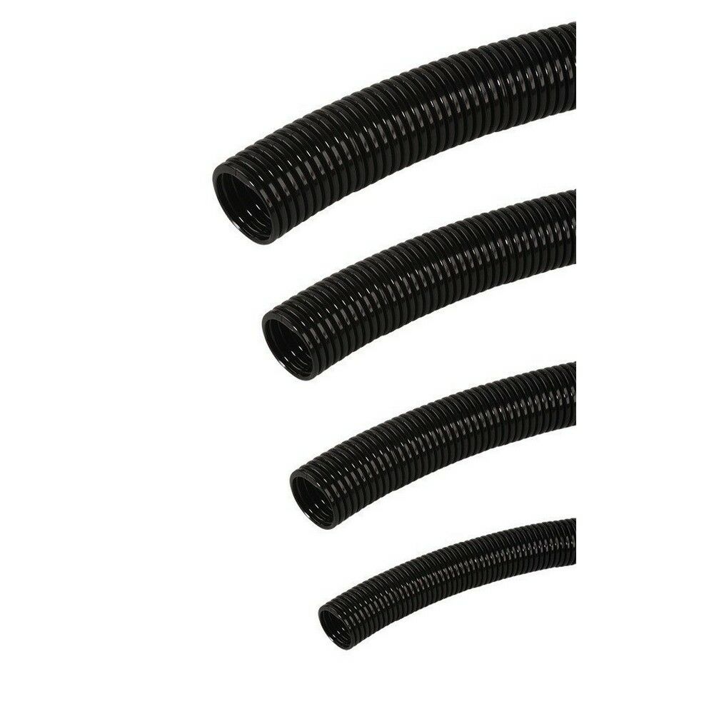 MUTLUSAN Ø40 PLASTİK SPİRAL (SİYAH) (25 METRE)