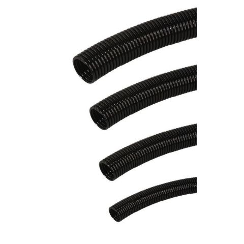 MUTLUSAN Ø40 PLASTİK SPİRAL (SİYAH) (25 METRE)