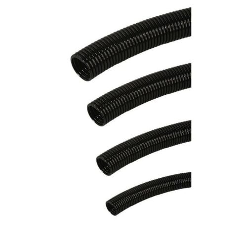 MUTLUSAN Ø40 PLASTİK SPİRAL (SİYAH) (25 METRE)