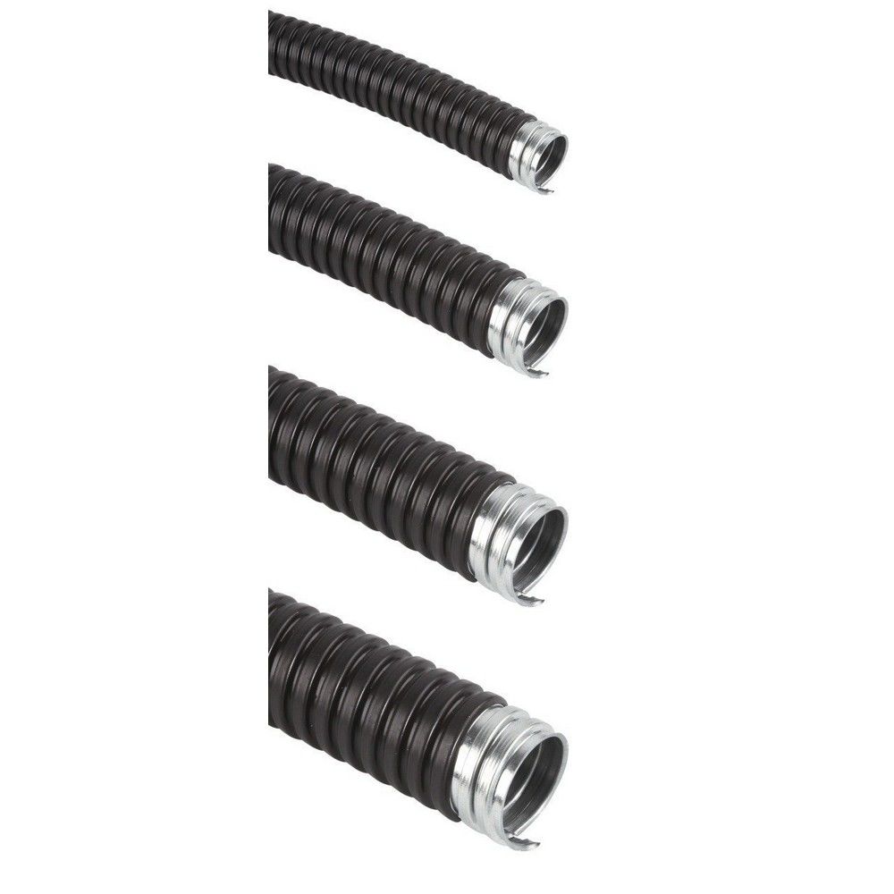 MUTLUSAN Ø14 İZOLELİ ÇELİK SPİRAL (SİYAH) (50 METRE)