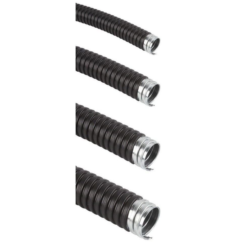 MUTLUSAN Ø26 İZOLELİ ÇELİK SPİRAL (SİYAH) (25 METRE)