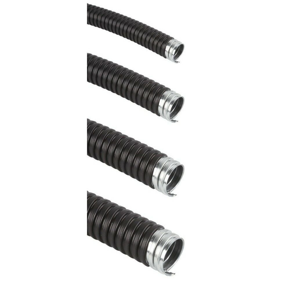 MUTLUSAN Ø26 İZOLELİ ÇELİK SPİRAL (SİYAH) (25 METRE)