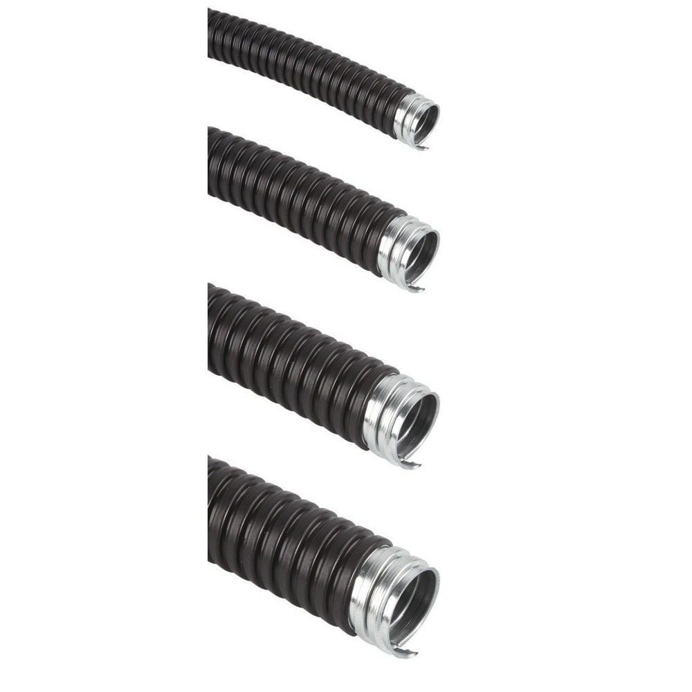 MUTLUSAN Ø26 İZOLELİ ÇELİK SPİRAL (SİYAH) (25 METRE)