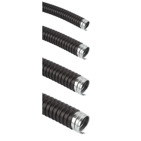 MUTLUSAN Ø26 İZOLELİ ÇELİK SPİRAL (SİYAH) (25 METRE)