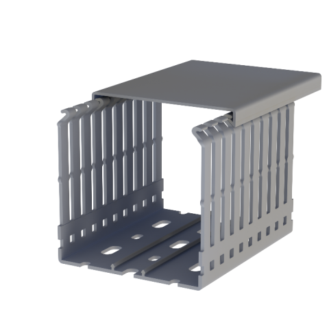 KLEMSAN KKD 8080 80X80 KABLO KANALI (GRI) 5558080 (20 ADET)