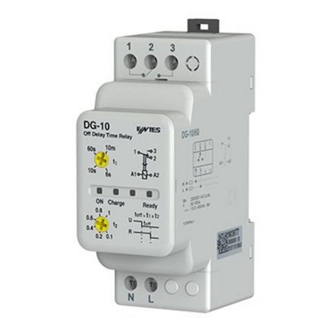 ENTES DG-10 PK28 220VAC T-İ DÜŞMEDE GECİKMELİ ZAMAN RÖLESİ