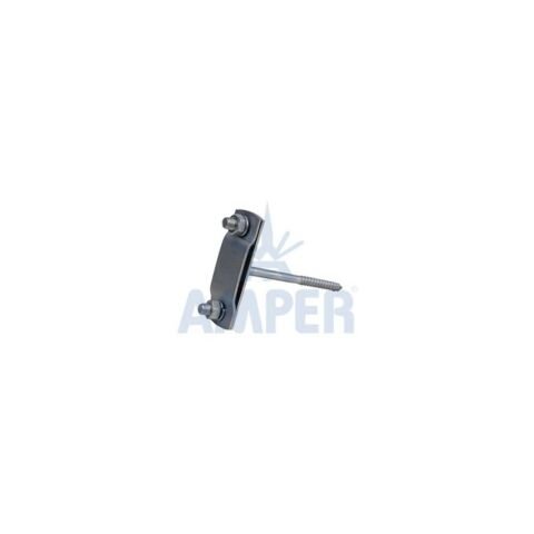 AMPER AE 14587 DUVAR KROŞE ÇELİK VİD. GALV.30X3 MM DIŞ YILDIRIMLIK SİSTEMİ