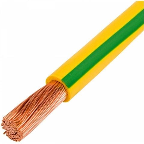ÖZNUR 1X10 NYAF KABLO (SARI-YEŞİL) (100 METRE)