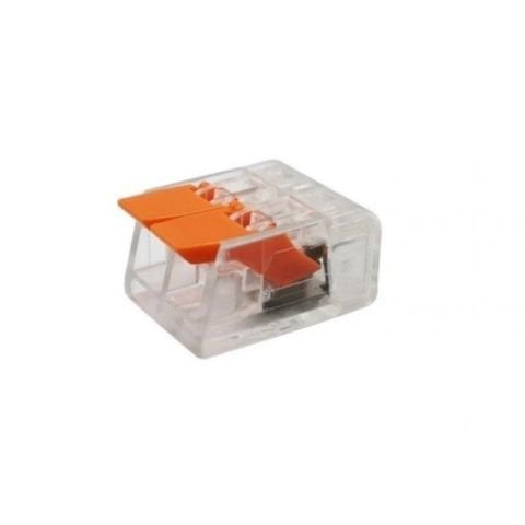 GWEST GW-412 ÇOK AMAÇLI 2 İLETKEN BAĞLANTILI KLEMENS (100 ADET)