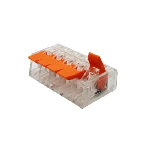 GWEST GW-415 ÇOK AMAÇLI 5 İLETKEN BAĞLANTILI KLEMENS GVN-3510 (50 ADET)