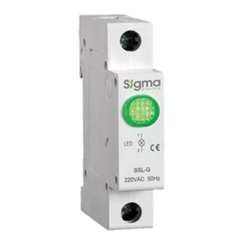 SİGMA SSL-G220A YEŞİL LEDLİ SİNYAL LAMBASI 220V AC