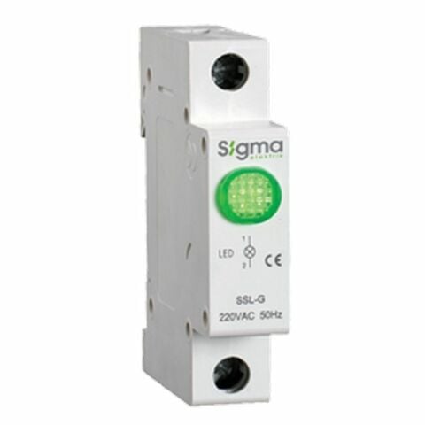 SİGMA SSL-G220A YEŞİL LEDLİ SİNYAL LAMBASI 220V AC