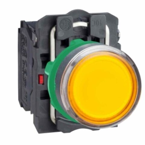 SCHNEIDER 22 MM IŞIKLI YAYLI BUTON SARI 250V BESLEMELİ AMPULSÜZ 3389110904239