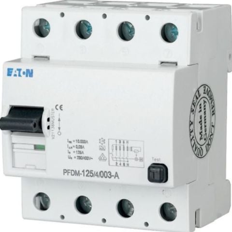 EATON PFDM-125-4-003 KAÇAK AKIM KORUMA ŞALTERİ (AC-EATON