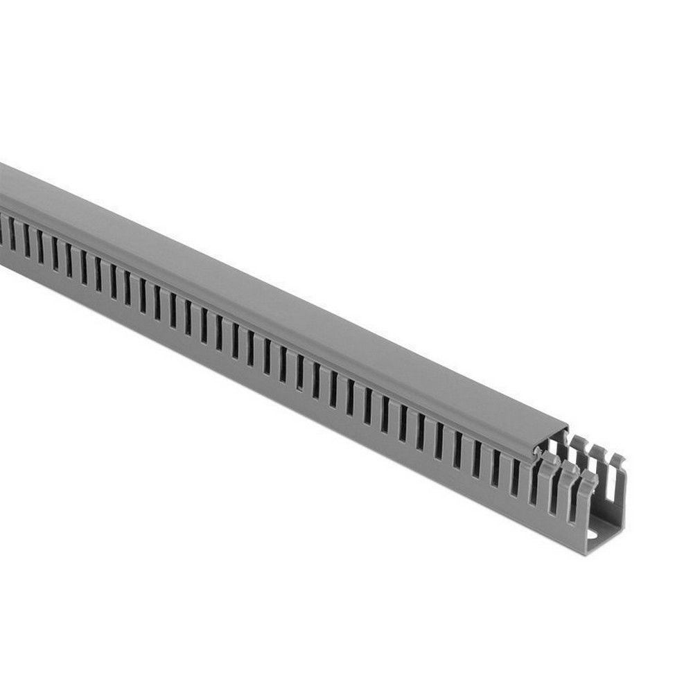 MUTLUSAN 25X40 KABLO KANALI (DELİKLİ) (GRİ) (128 METRE) (PROMEX)