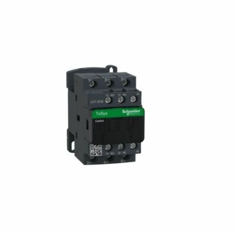 SCHNEIDER TESYS D KONTAKTÖR - 3P(3 NA) - AC-3 - <= 440 V 18 A - 415 V AC BOBİN LC1D18N7