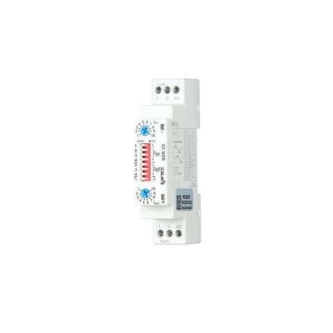ENTES SSR-2X 220VAC DIN1 MOD SEÇİMLİ ELEKTRONİK SAĞ SOL ZAMAN RÖLESİ