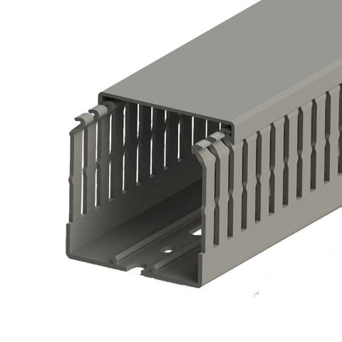 MUTLUSAN 60X60 KABLO KANALI (DELİKLİ) (GRİ) (48 METRE) (PROMEX)