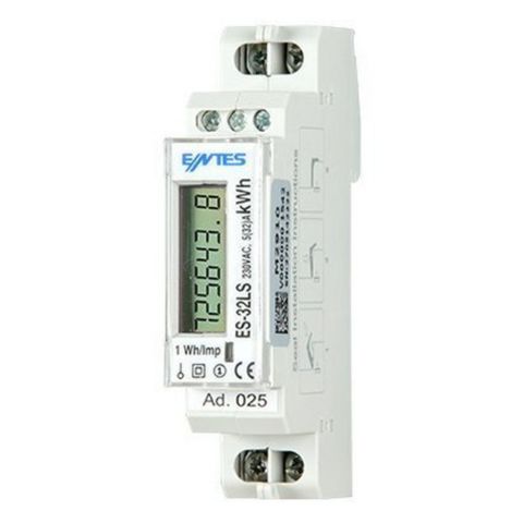 ENTES ES-32LS DIN1 230V T-İ LCD RS-485'Lİ AKTİF ENERJİ ÖLÇER