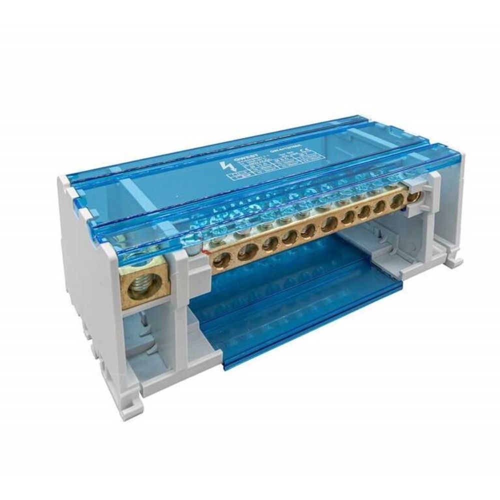 GWEST GW-4X12/160A 4 KUTUPLU 1X10MM2 160A GİRİŞLİ DAĞITICI ÜNİTE