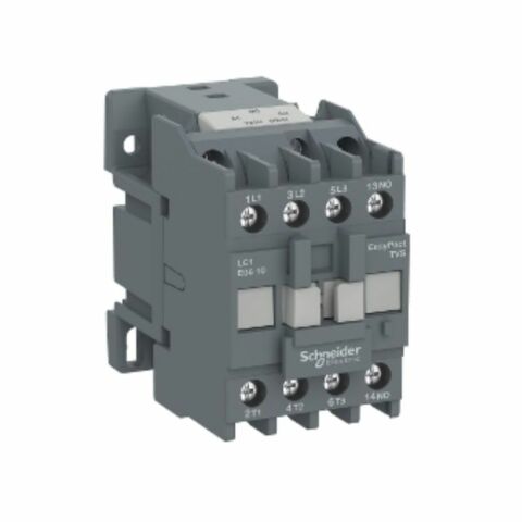 SCHNEIDER EASYPACT TVS CONTACTOR 3P(3 NO) - AC-3 - <LT/>= 440 V 6A - 24 V AC COİL LC1E0601B7