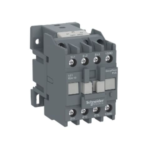 SCHNEIDER EASYPACT TVS CONTACTOR 3P(3 NO) - AC-3 - <LT/>= 440 V 6A - 24 V AC COİL LC1E0601B7