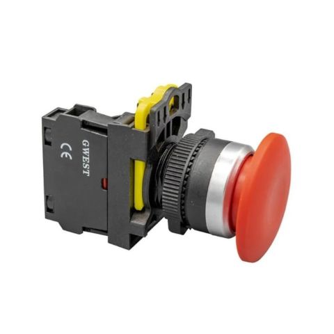 GWEST A5-01 Q 22MM SERİSİ KIRMIZI YAYLI BUTON
