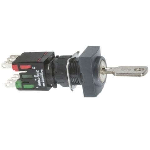 SCHNEIDER 0-1 ANAHTARLI DİKDÖRTGEN KİLİTLİ BUTON 3389110764666