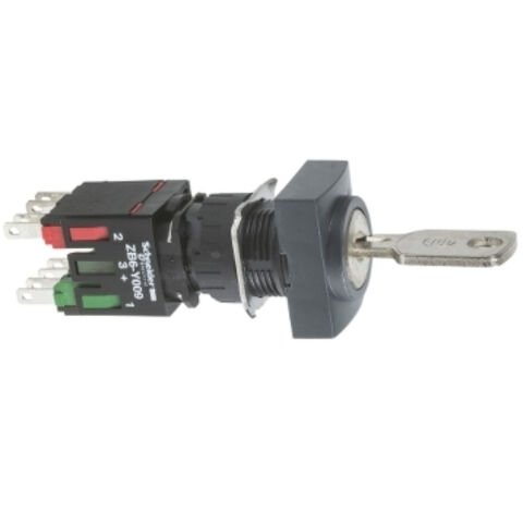 SCHNEIDER 0-1 ANAHTARLI DİKDÖRTGEN KİLİTLİ BUTON 3389110764666