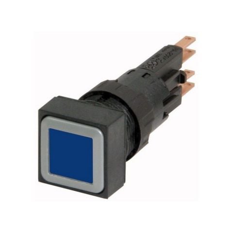 EATON Q18LTR-BL/WB Ø16 BUTON, KALICI, IŞIKLI, 24V-MAVİ