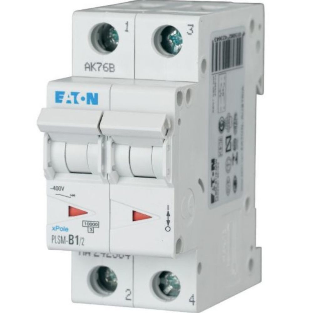 EATON PLSM-C1-2 OTOMATİK SİGORTA 2X1A 10KA C-EATON