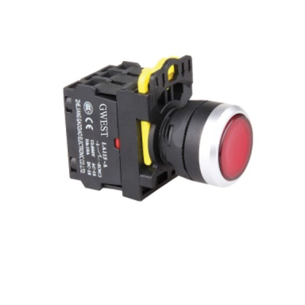 GWEST A5-01D-24 Q 22MM SERİSİ LED IŞIKLI YAYLI BUTON