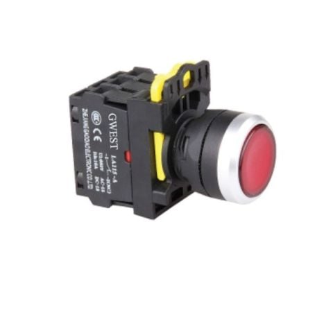 GWEST A5-01D-24 Q 22MM SERİSİ LED IŞIKLI YAYLI BUTON