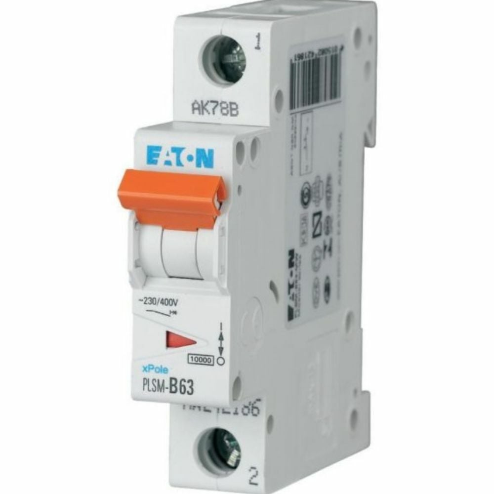 EATON PLSM-C63-2 OTOMATİK SİGORTA 2X63A 10KA C-EATON