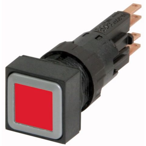 EATON Q18LTR-RT/WB Ø16 BUTON, KALICI, IŞIKLI, 24V-KIRMIZI