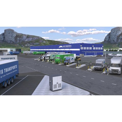 SCHNEIDER StarCharge 180kW DC Şarj Ünitesi | Çift CCS2 Çıkış | 3.8m Kablo Yönetim Sistemli
