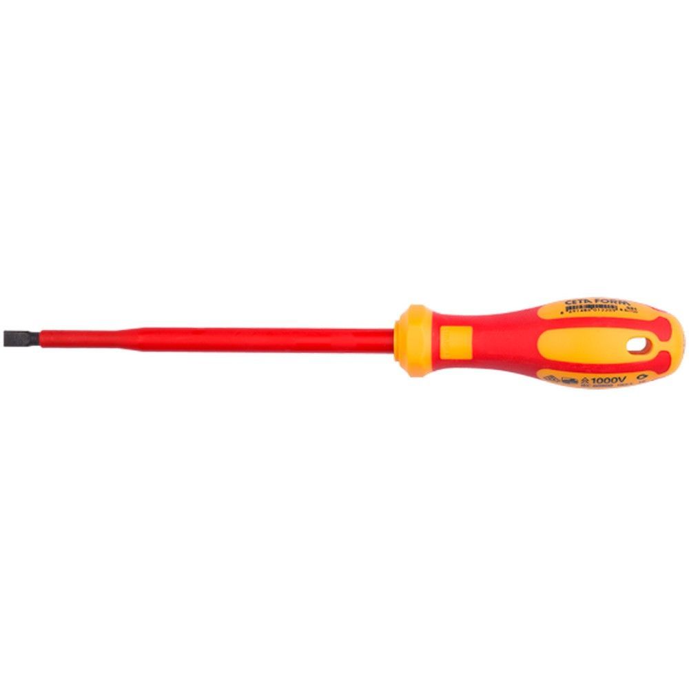 CETAFORM C-PLUS İZOLELİ DÜZ UÇLU TORNAVİDA-2,5X75 MM