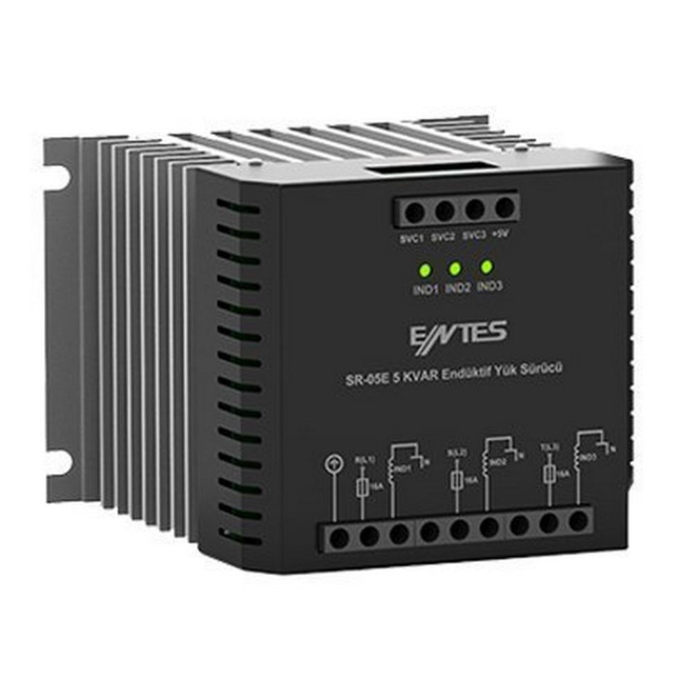 ENTES SR-05E 5KVAR ENDÜKTİF YÜK SÜRÜCÜ