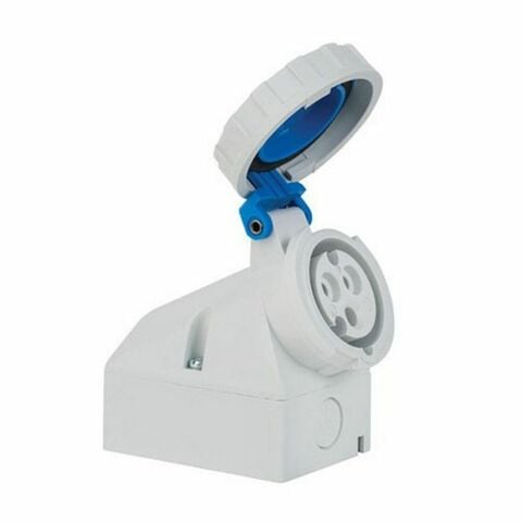 METE ENERJİ 3X16A. IP67 DUVAR PRİZİ EĞİK GÖVDELİ VİDALI BAĞLI T1133V