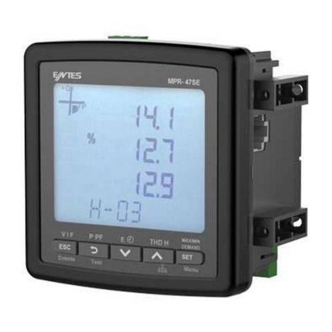 ENTES MPR-46-V2 96X96 50-270VAC/DC THD'LI, T/İ ŞEBEKE ANALİZÖRÜ