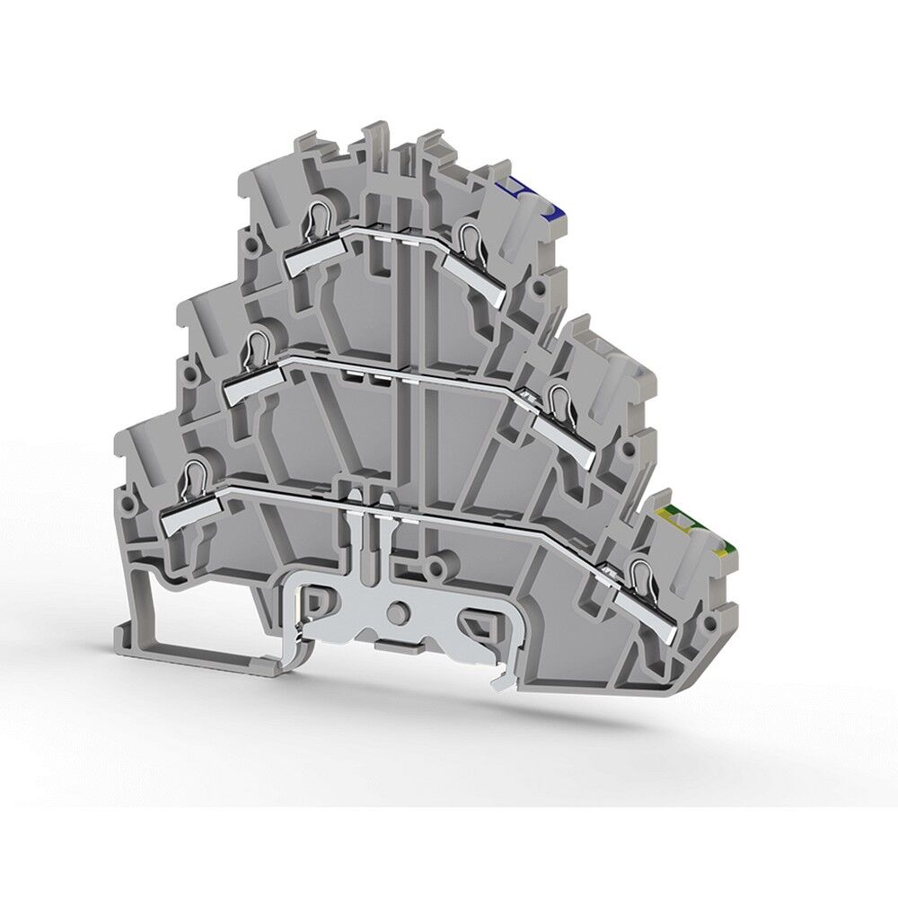 KLEMSAN 0.0.0.3.07189 PYK 2,5-2FT GRİ RAY KLEMENS ( 30 ADET )