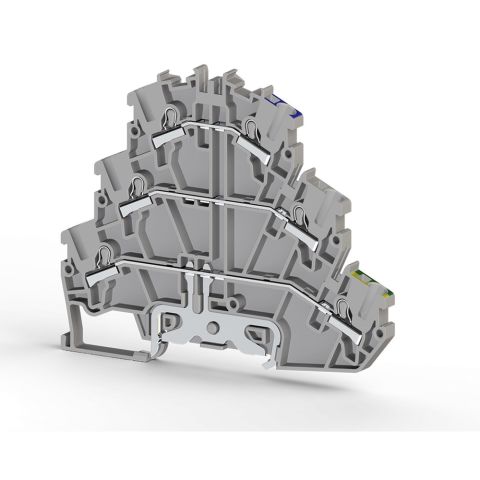 KLEMSAN 0.0.0.3.07189 PYK 2,5-2FT GRİ RAY KLEMENS ( 30 ADET )