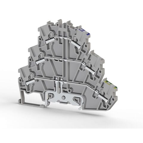 KLEMSAN 0.0.0.3.07189 PYK 2,5-2FT GRİ RAY KLEMENS ( 30 ADET )