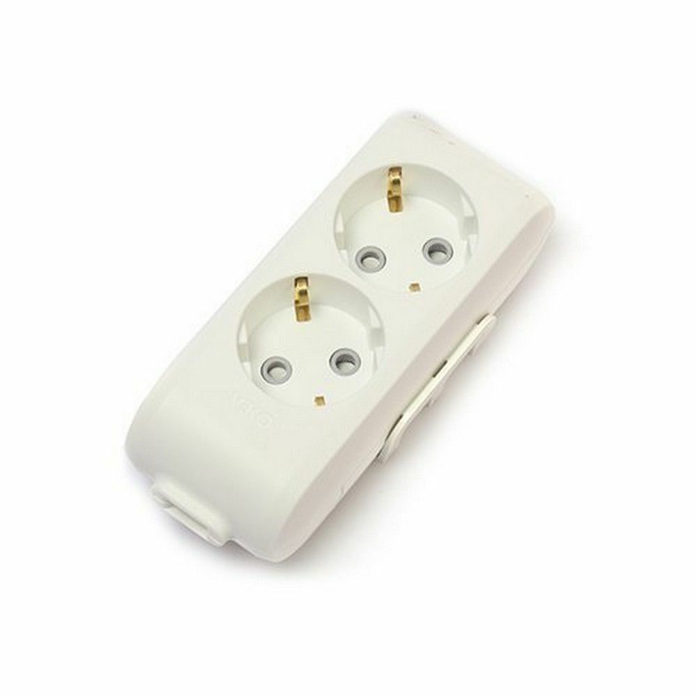 VİKO MULTİ-LET İKİLİ TOPRAKLI GRUP PRİZ 90113200